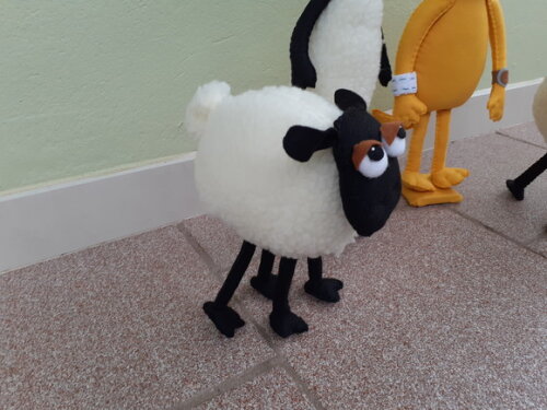 Shaun e Amigos em Feltro