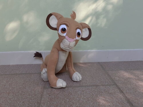 Simba do Rei Leão em Feltro