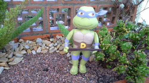 Tartaruga Ninja Donatello em Feltro