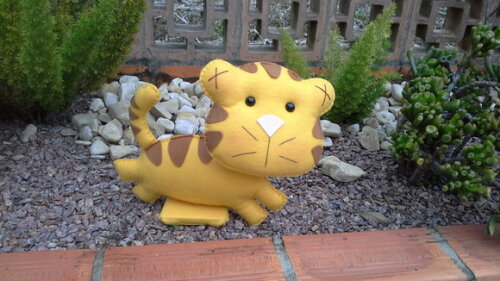 Tigre em Feltro