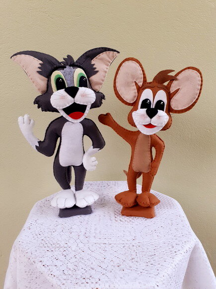 Tom e Jerry de Feltro