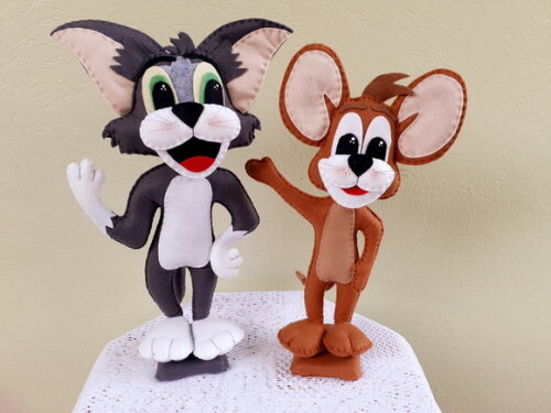 Tom e Jerry de Feltro