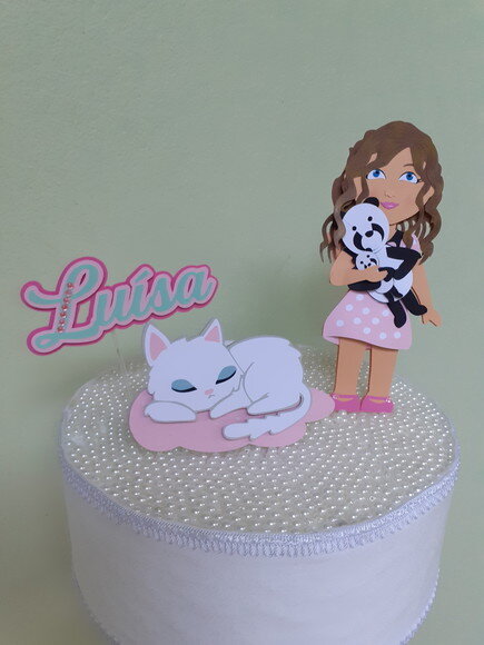 Topper e Quadrinho Personalizado Frete Grátis