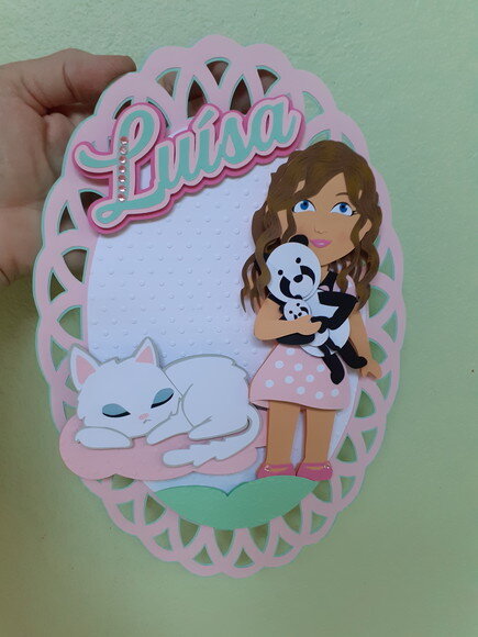 Topper e Quadrinho Personalizado Frete Grátis