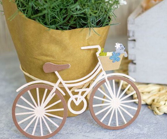 Arquivo de Corte Bicicleta em Camadas.