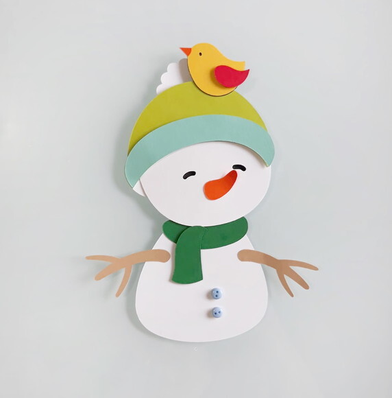 Boneco de Neve Camadas- Formato Studio Silhouette