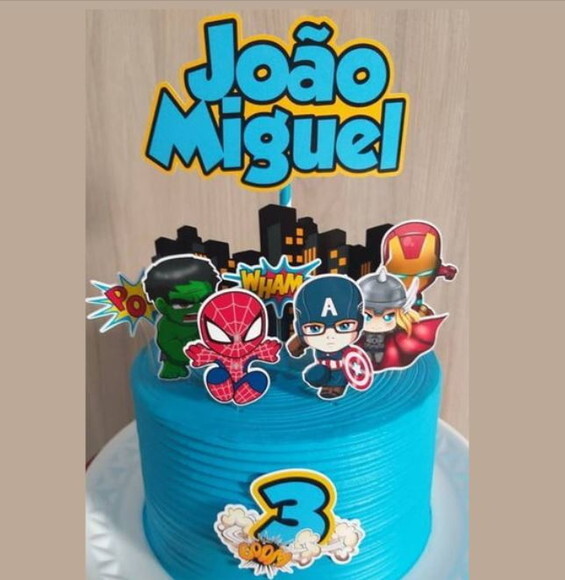Arquivo de Corte Topo de Bolo Vingadores.