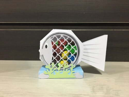 Arquivo de Corte Peixe Porta Latinha 3d.