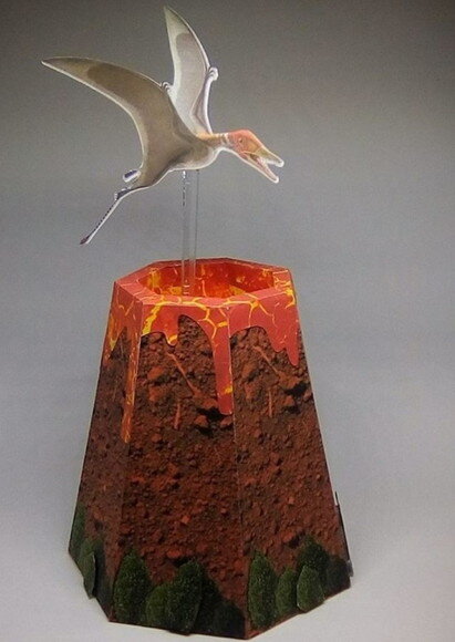 Arquivo de Corte Vulcão 3d.