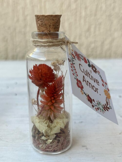 25 Lembrancinhas com flores secas naturais para lembrancinhas de casamentos, aniversários, batizados e maternidade