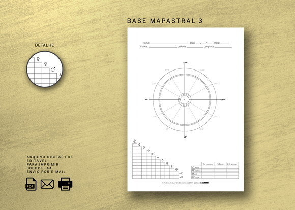 Folha Base Mapastral PDF para Imprimir
