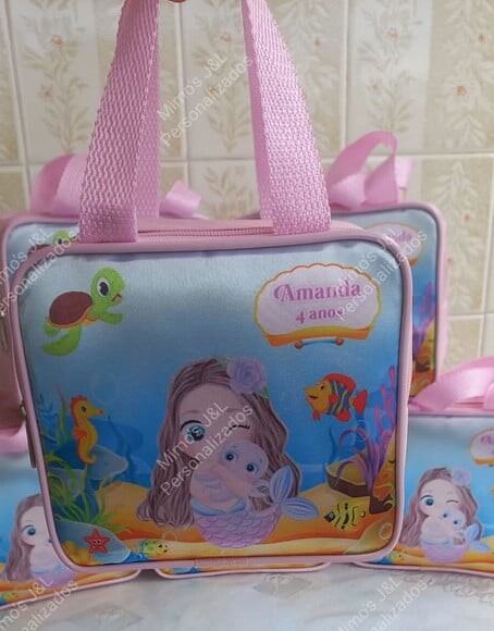 Bolsa Maleta Personalizada Lembrancinha