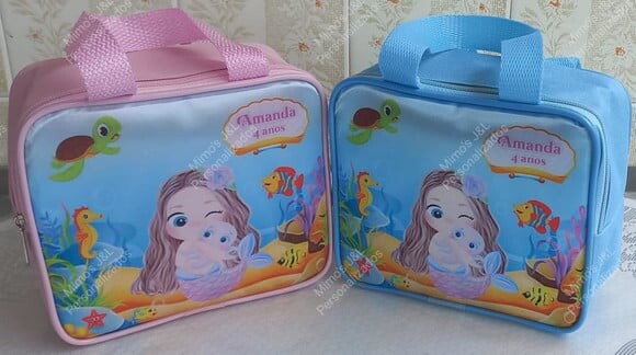 Bolsa Maleta Personalizada Lembrancinha