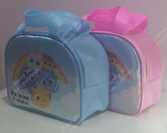 Bolsa Meia Lua Personalizada Lembrancinha