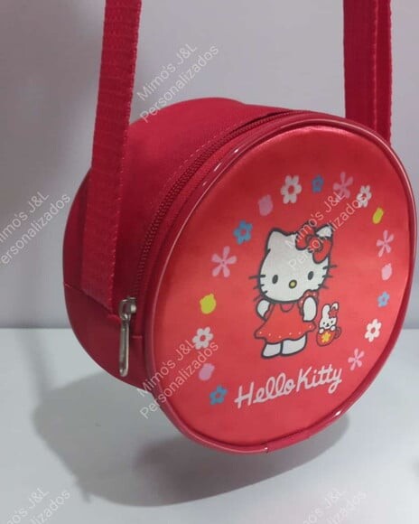 Bolsa Redonda Alça Cruzada Personalizada