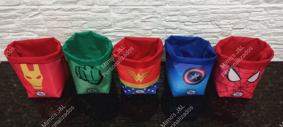 Cachepot Nylon Personalizado Lembrancinha