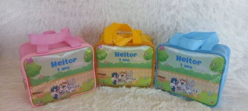 Bolsa Maleta Personalizada Lembrancinha