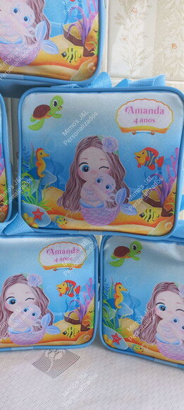 Bolsa Maleta Personalizada Lembrancinha