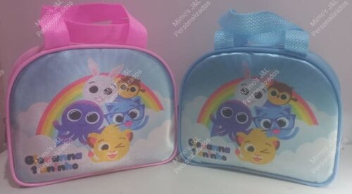 Bolsa Meia Lua Personalizada Lembrancinha