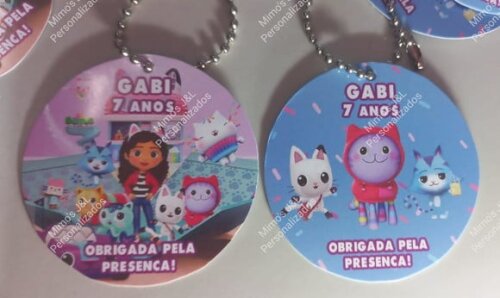 Tags Personalizadas com Correntinha