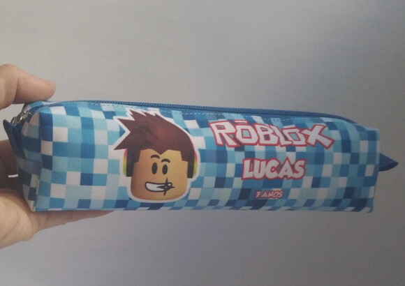 Estojo Minecraft Personalizado
