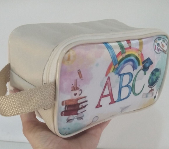 Estojo Personalizado Abc