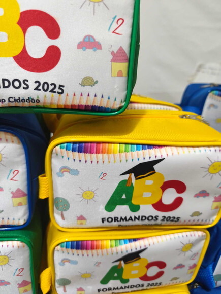 Estojo Personalizado Abc