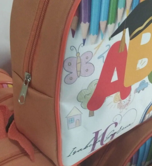 Mochilinha Personalizada Formatura Abc