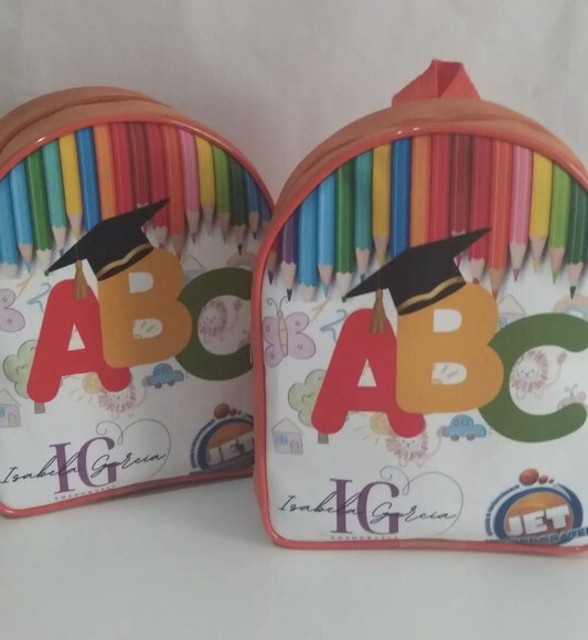 Mochilinha Personalizada Formatura Abc
