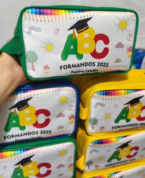 Estojo Personalizado Abc