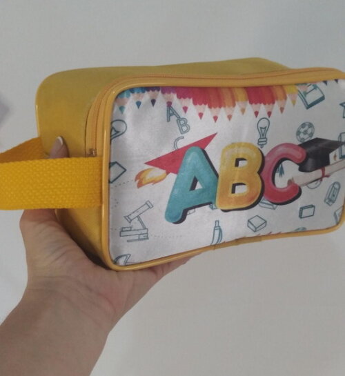 Estojo Personalizado Abc