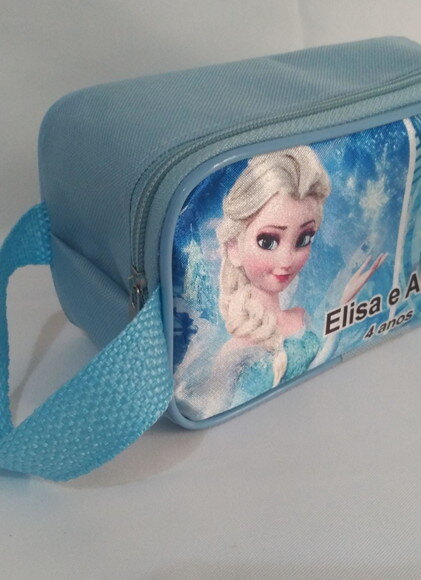 Estojo Personalizado Frozem/ Homem-aranha