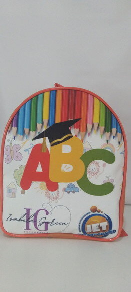 Mochilinha Personalizada Formatura Abc