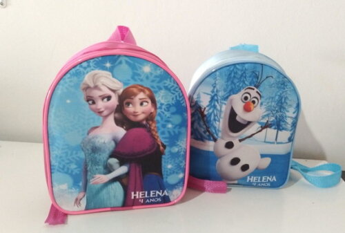 Mochilinha Personalizada Frozen