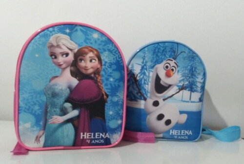 Mochilinha Personalizada Frozen