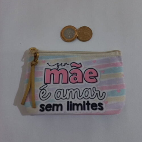 Porta Moedas Dia das Mães