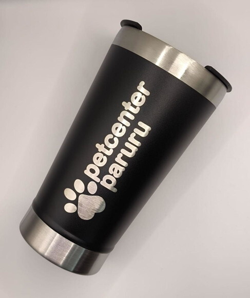 Copo Azul Térmico Personalizado no Laser