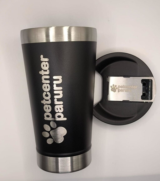 Copo Azul Térmico Personalizado no Laser
