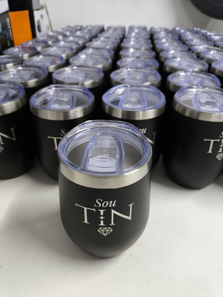 Copo Cuia Personalizado Térmico com Tampa de Vedação