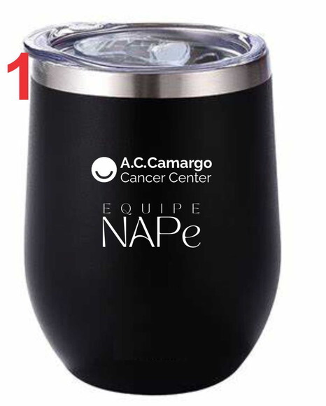 Copo Cuia Térmico Inox com Tampa
