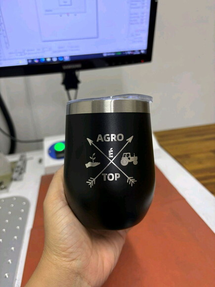 Copo Cuia Térmico Inox com Tampa de Vedação