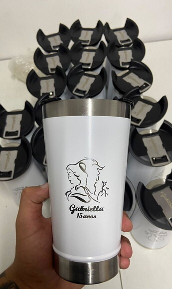 Copo Térmico Personalizado a Bela Ea Fera