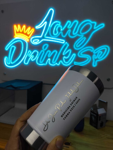 Copo Térmico Personalizado Branco
