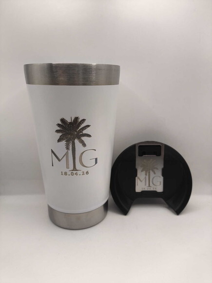 Copo Térmico Personalizado Branco