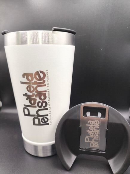 Copo Térmico Personalizado Branco