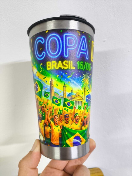 Copo Térmico Personalizado no Dtf Uv