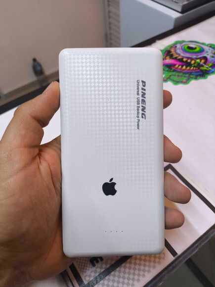 Power Bank Personalizado em Dtf Uv Direto no Produto!