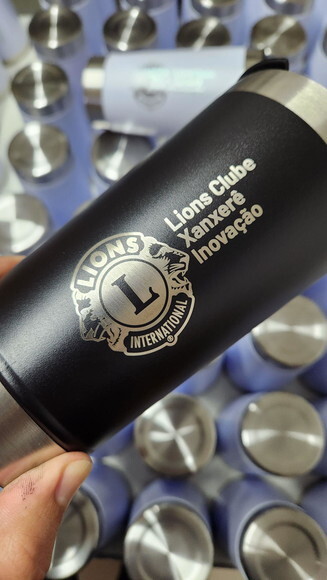 Térmico Personalizado a Laser Frente e Verso