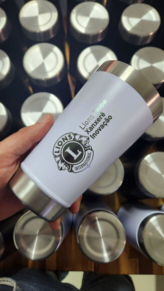 Térmico Personalizado a Laser Frente e Verso