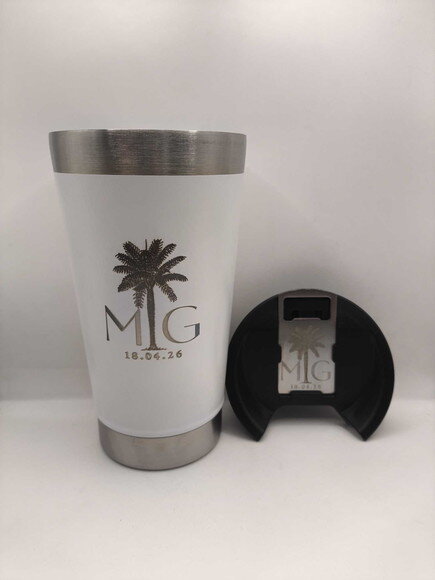 Copo Térmico Personalizado Branco